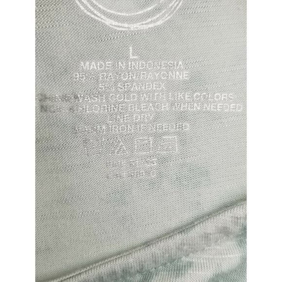 Maurices 24/7 Womens Large 3/4 Sleeve Crew Neck Shirt Multi-Color - Picture 4 of 8